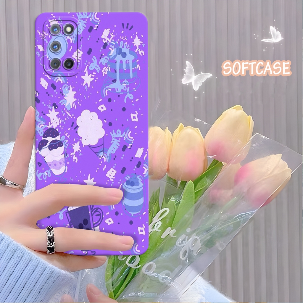 Case Hp OPPO A92 - OPPO A52  - Casing Hp Unik - Espa.id - Fashion Case  brand - Case Cewek- Case Cow
