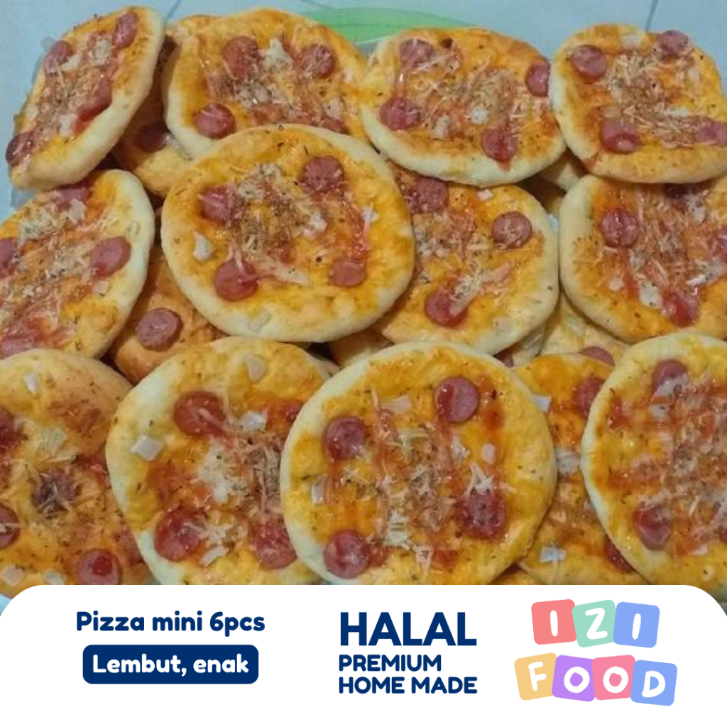 

PIZZA Mini 6pcs Home Made Halal