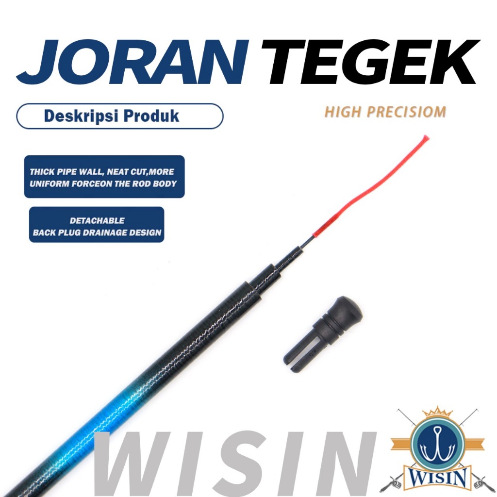 Joran Tegek Pancing WISIN Termurah 3KG Action Sedang