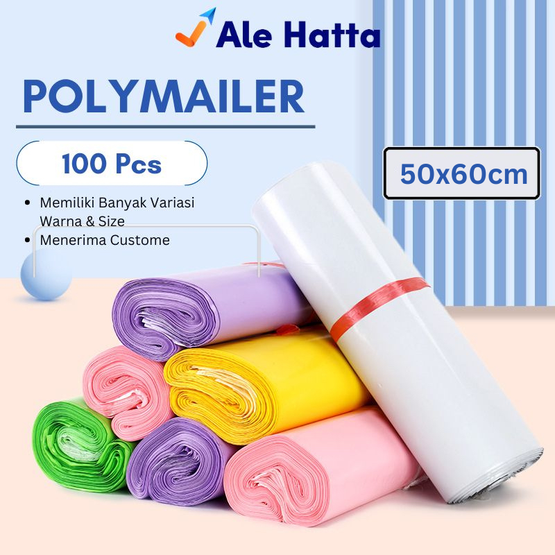 

Plastik Packing Online Shop / Plastik Polymailer 50x60cm Isi 100 Pcs Bahan LDPE Terdapat Lem Perekat Pusat Grosir Termurah
