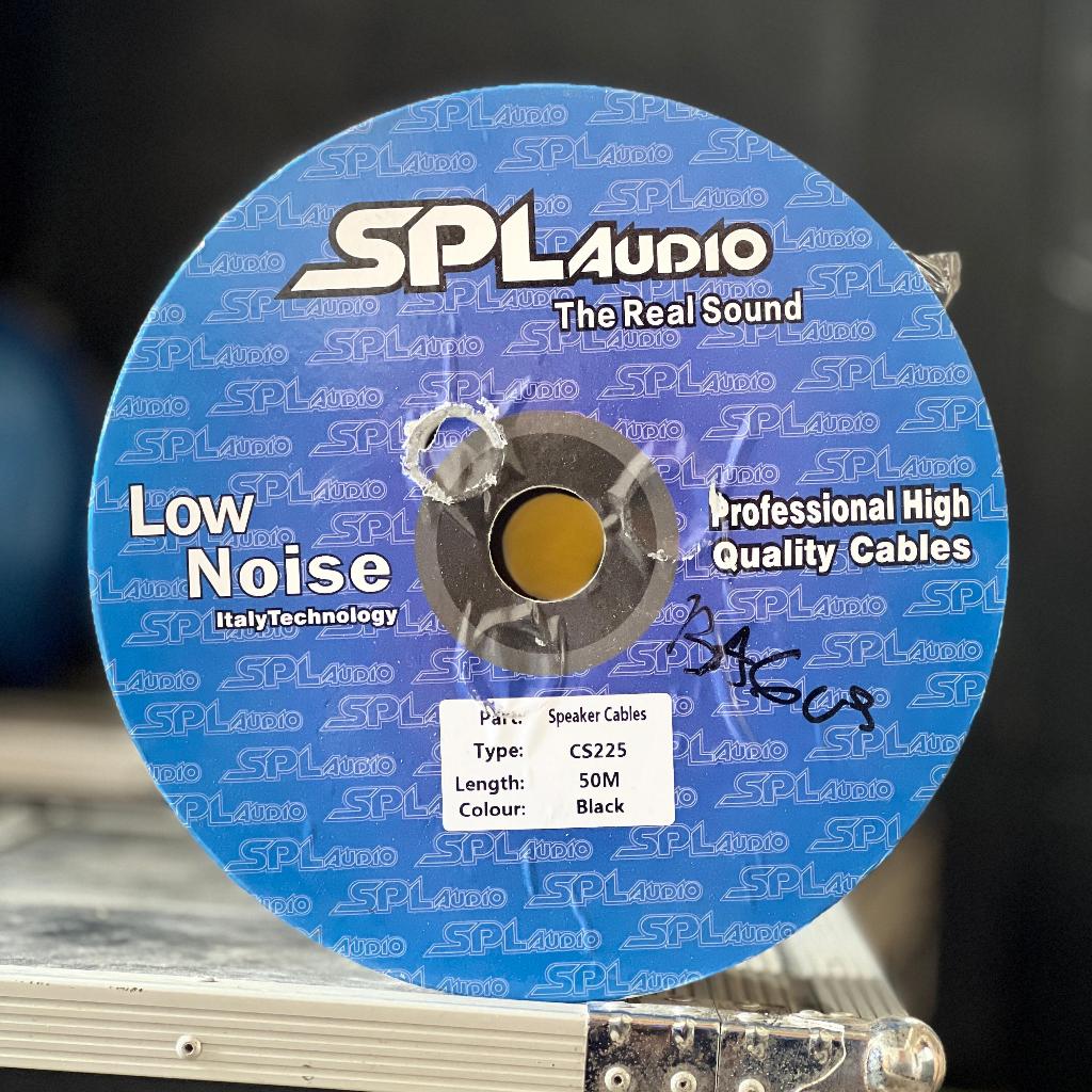 Ecer Kabel Speaker SPL AUDIO 2x2,5mm CS225 Meteran - Kabel Speaker SPL AUDIO 2 x 2,5mm CS225 ORIGINA
