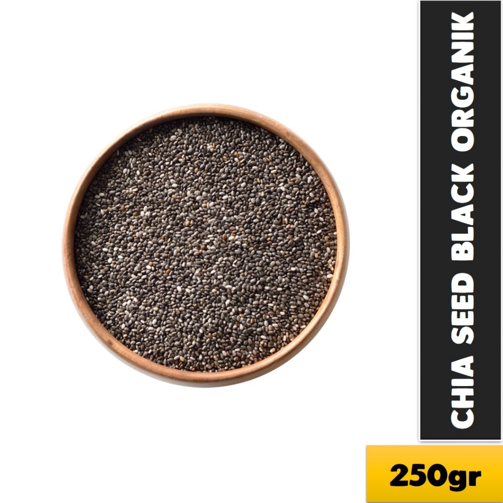 

Organic Black Chia Seed/ Chiaseed Black Organik 250gr