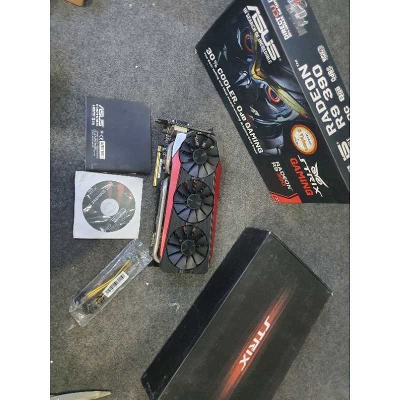 ASUS STRIX R9 390 8GB 512BIT DDR5 FULLSET