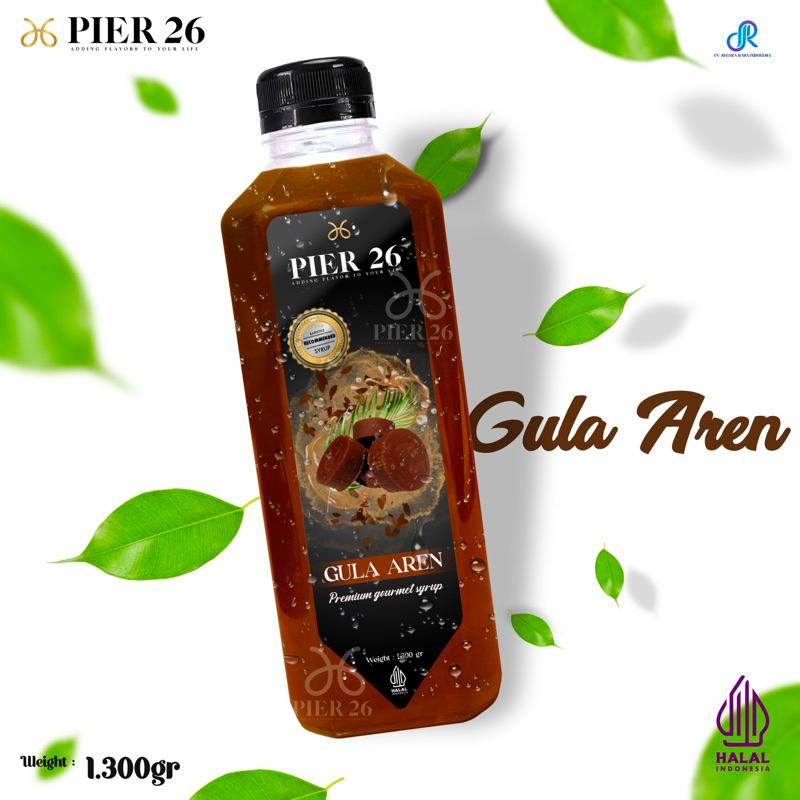 

Syrup Pier26 Gula Aren 1.300 gr / sirup gula aren pier26 premium - original - HALAL