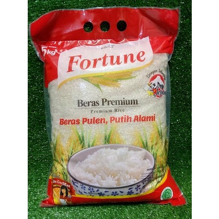 

Beras Fortune Premium kemasan 5 kg