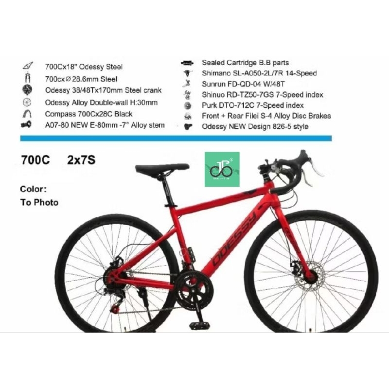 Sepeda Balap Roadbike 700c Odessy Xeon 1011 TERBARU