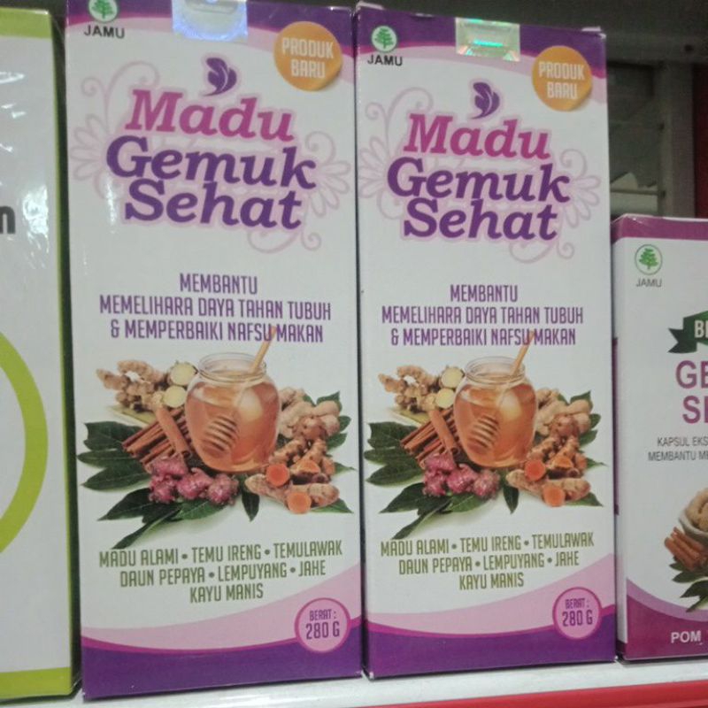 

[ GHUROBA ] MADU GEMUK BADAN 280 GRM DAYA TAHAN DAN NAFSU MAKAN