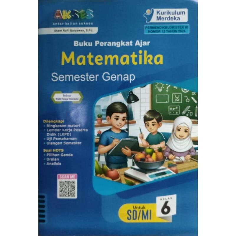 Lks Akses Matematika kelas 6 SD Semester 2