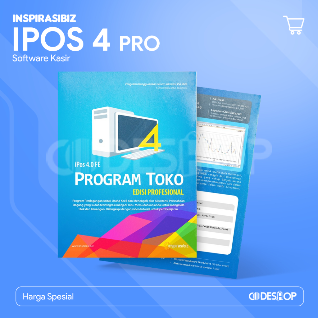Inspirasibiz iPos 4.0 Program Toko Software TERMURAH