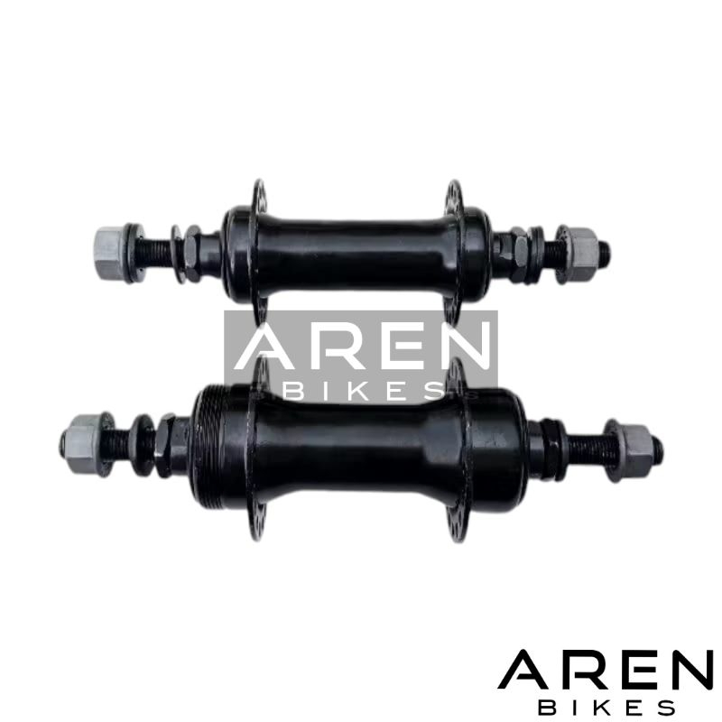 HUB FREEHUB BMX 36 HOLE 10G RUJI JUMBO BESAR HITAM 36H BOS BOSCH NAP DEPAN / BELAKANG / SEPASANG