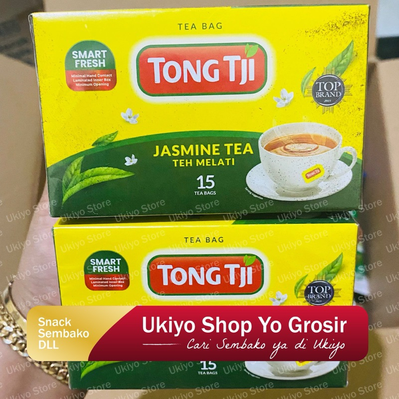 

❤️ UKIYO ❤️ TEH TONGTJI CELUP JASMINE TEA 15’s KEMASAN DUS