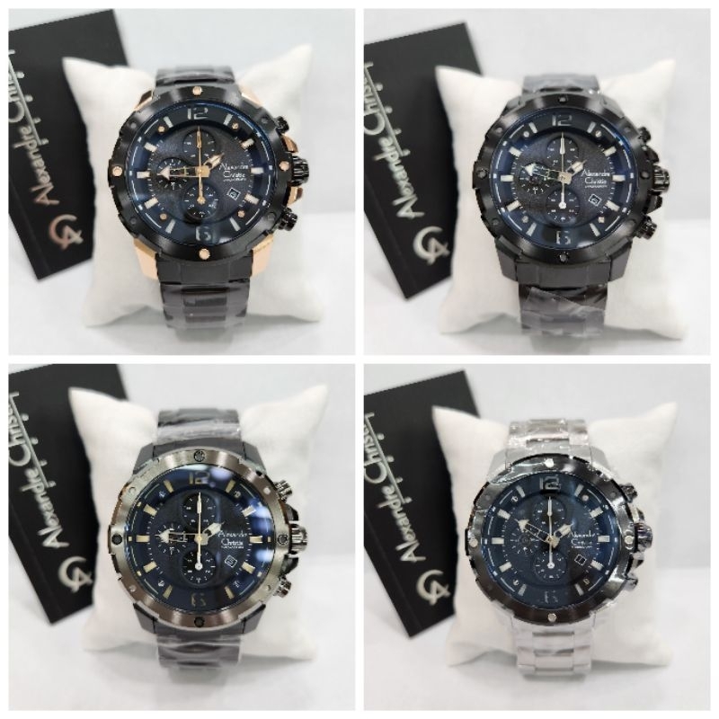 Jam tangan pria Alexandre Christie AC 6410 AC6410 Original Garansi
