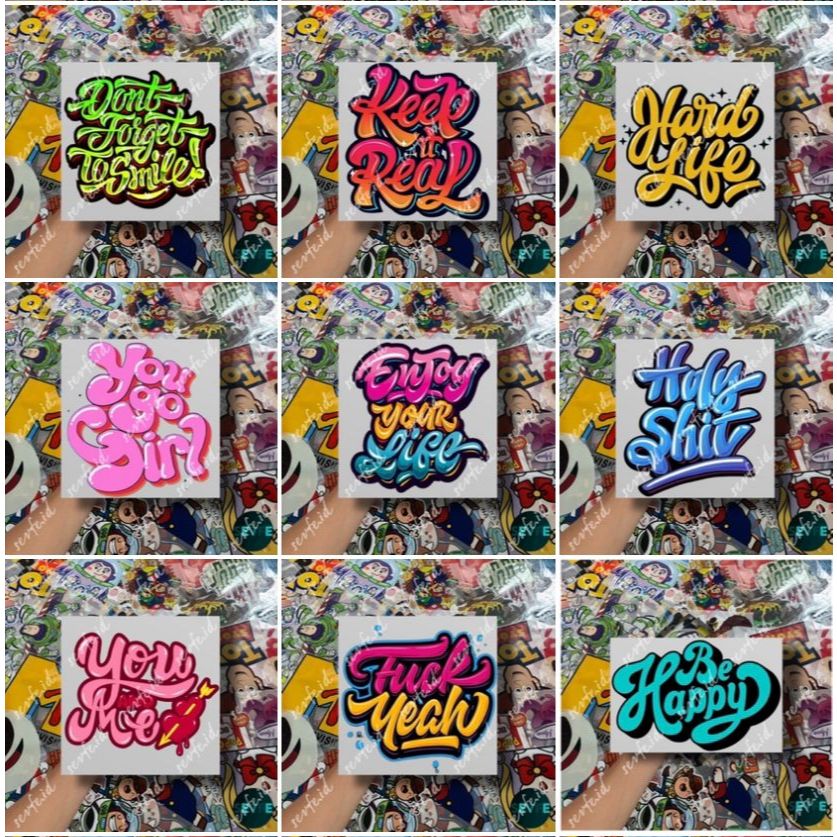 

Stiker Sablon Setrika Sablon TULISAN ART