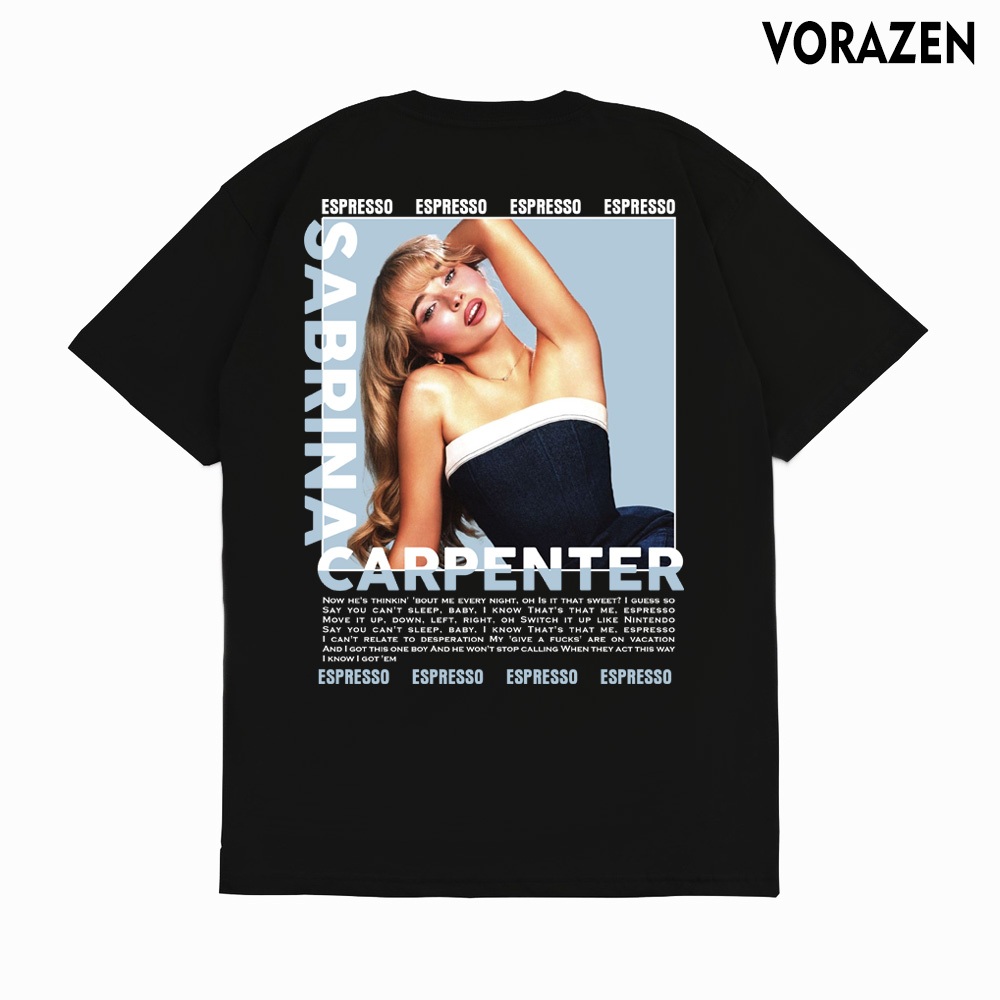 KAOS SABRINA CARPENTER ESPRESSO | MUSIC TSHIRT | KAOS MUSIK