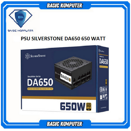 PSU SILVERSTONE DA650 650 WATT 80+ Gold Full Modular