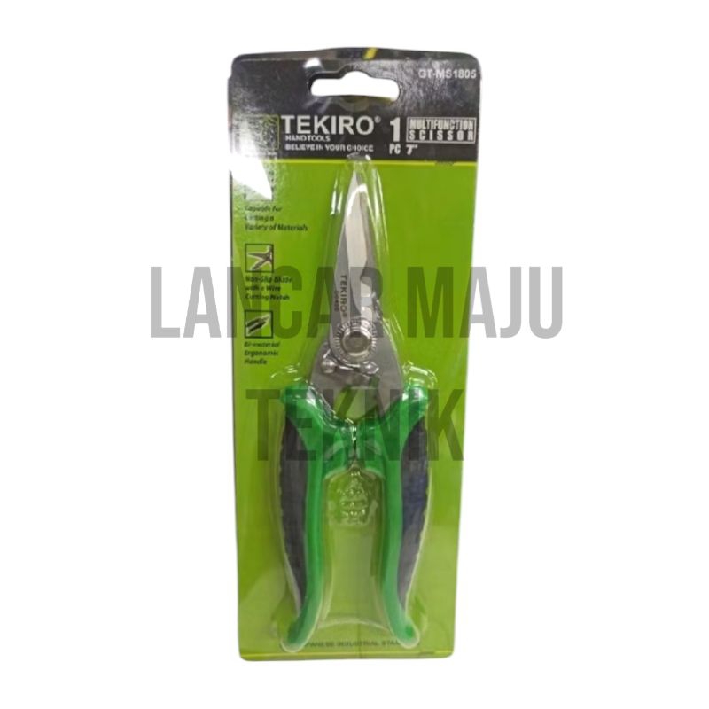 

Tekiro gunting multifungsi 7 inch gunting plat gunting seng