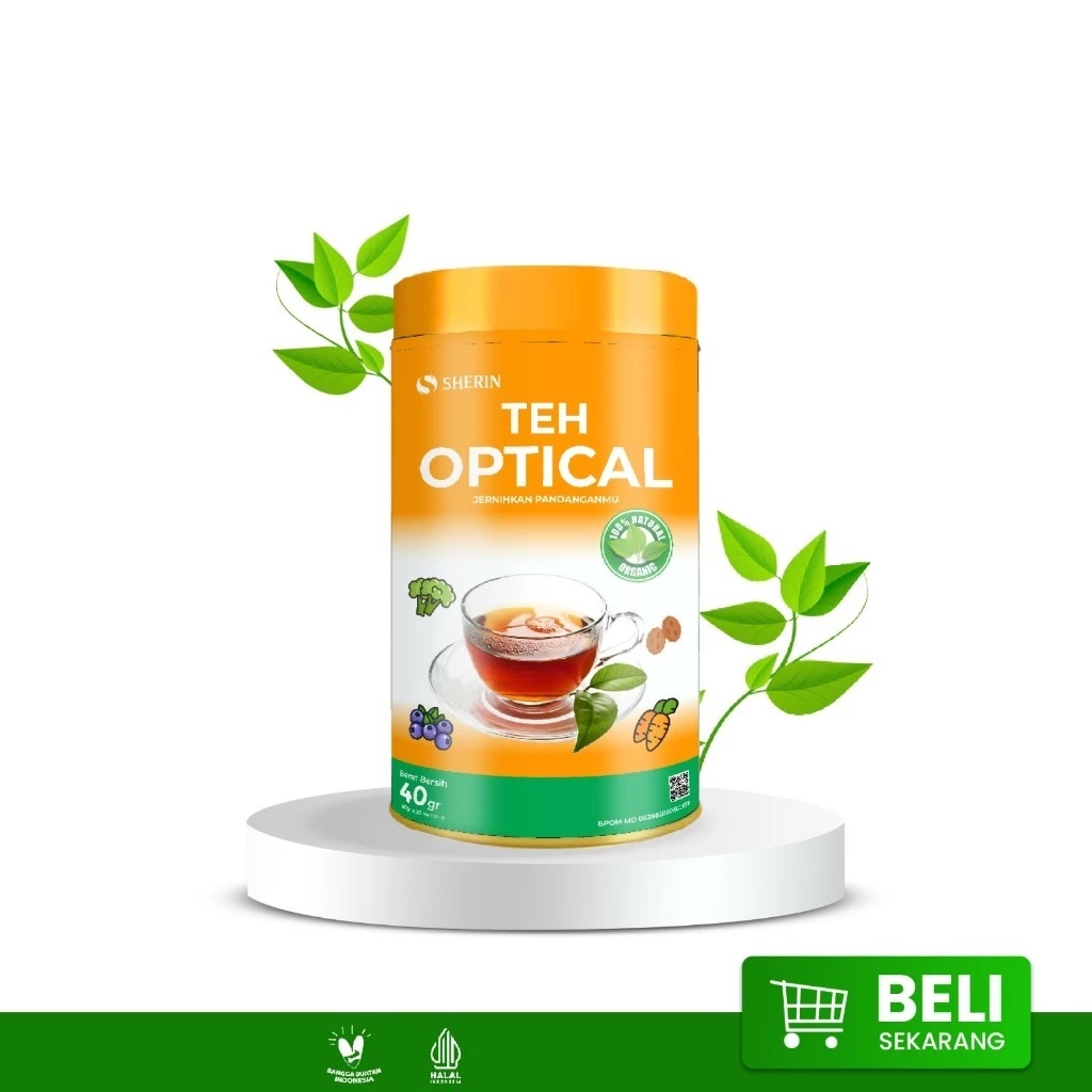 

Teh Optical / Teh Bilberry Kemasan Kaleng isi 20 pcs Herbal Alami Untuk Menjaga Kesehatan Mata