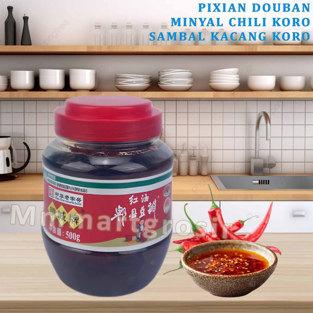 

Pixian Douban / Sambal Kacang Koro / Minyak Cabe Koro / 500gr