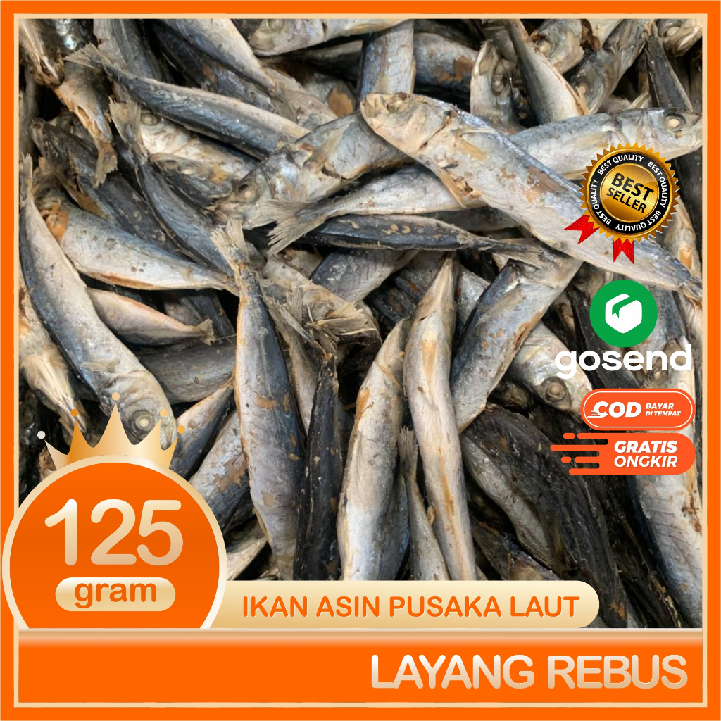 

Layang Rebus Ikan asin Layang Rebus Super Bersih Segar Dan Fresh 125 Gram