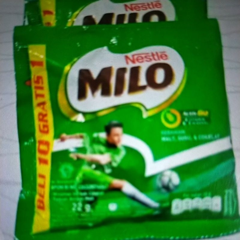 

MILO BONUS. 1 RENCENG ISI 11 SACHET