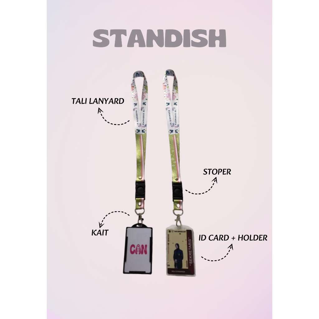 

TALI LANYARD + ID CARD CUSTOM FULL PRINT