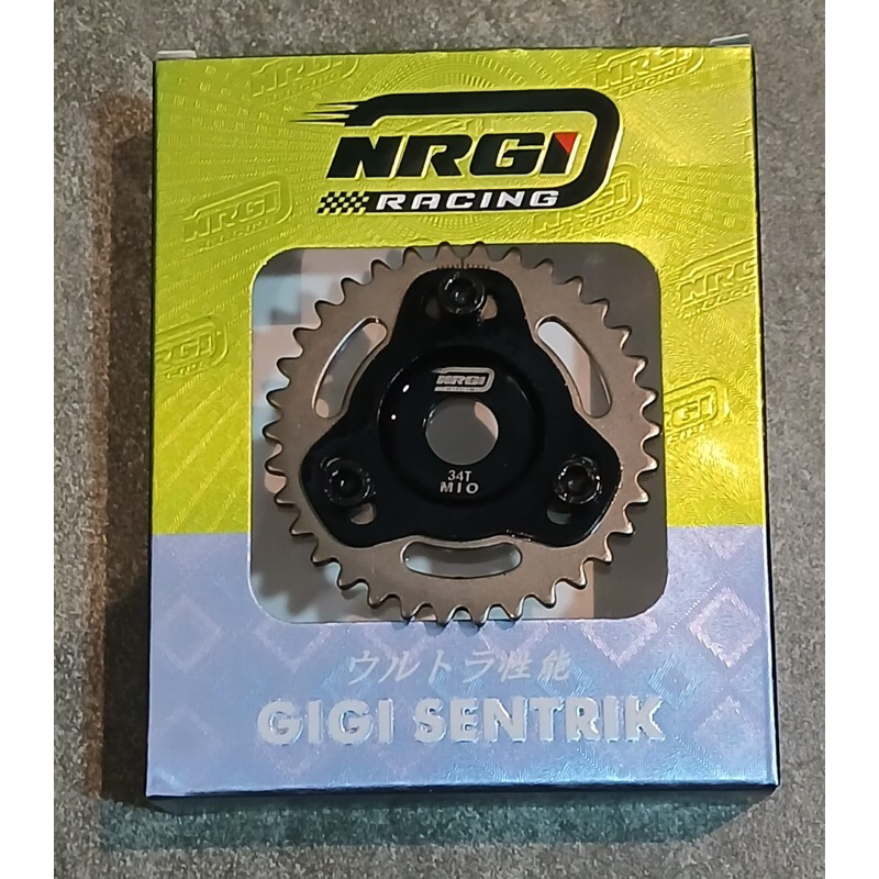 Gigi sentrik Gir sentrik adjustable Mio Mio J NRGI Racing 34T