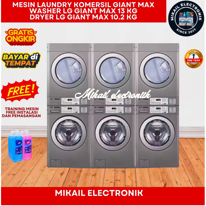 PAKET USAHA LAUNDRY KILOAN KOMERSIL LG GIANT C LG GIANT MAX