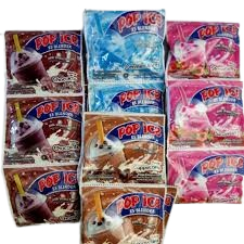 

Pop Ice Milk Shake Renteng 23gr Isi 10pcs/ Minuman Sachet