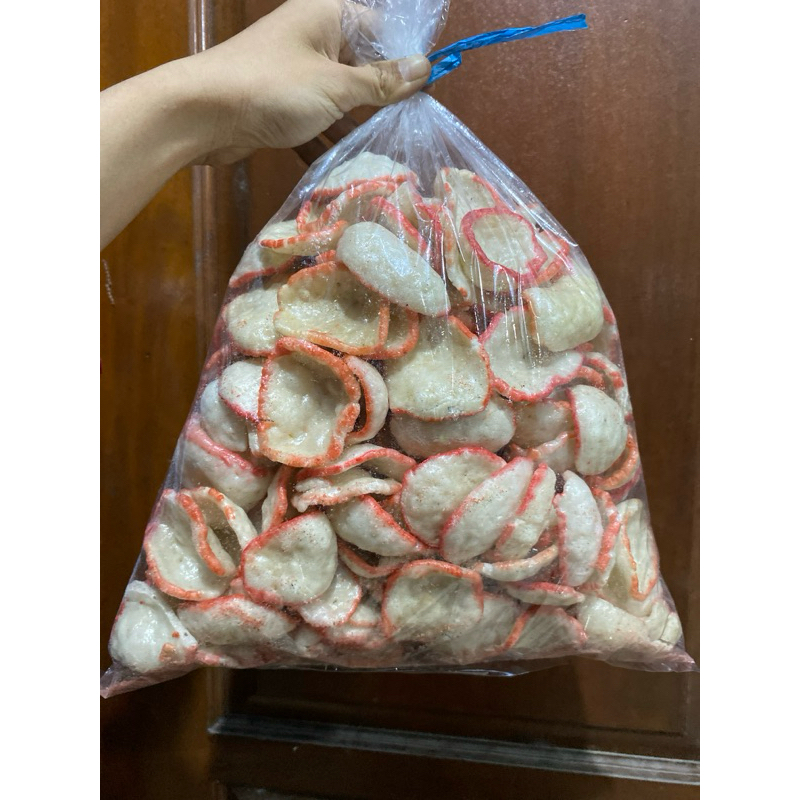 

Kerupuk Goreng Pasir Rasa Terasi Berat 250 Gram