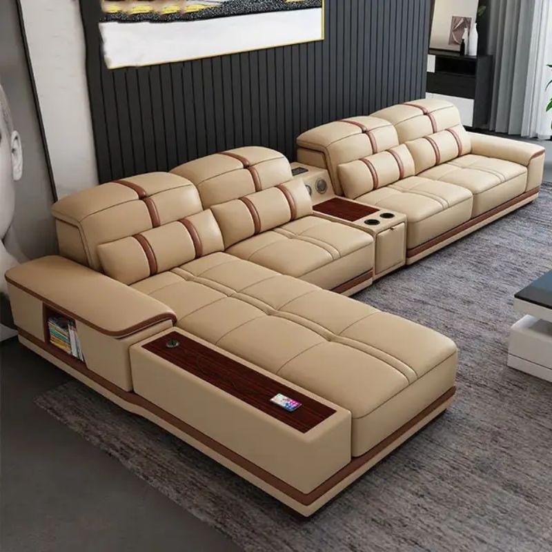 sofa l minimalis / sofa ruang tamu minimalis / sofa leather l sudut