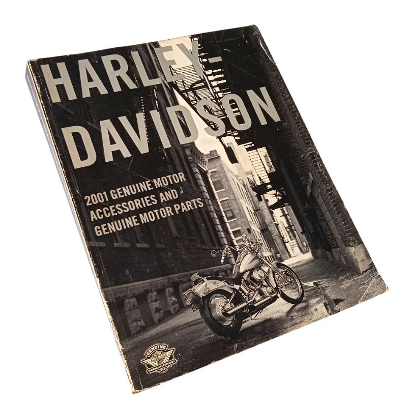 Buku Katalog HARLEY DAVIDSON 2001 GENUINE ACCESORIS & GENUINEN MOTOR PARTS