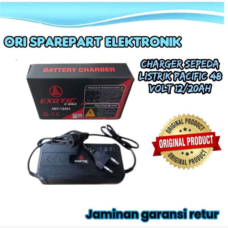 charger sepeda listrik 48V 12Ah u