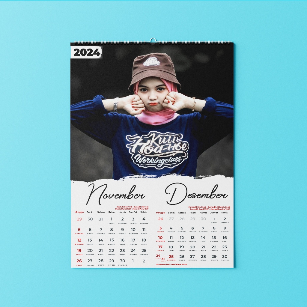 

Pesanan khusus kalender dinding An.Marina