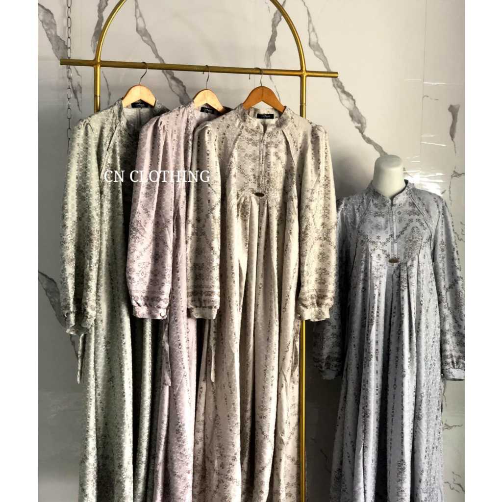 ALFINA GAMIS MIDI TERBARU JAGUAR PREMIUM GAMIS LEBARAN 2025 GAMIS WANITA JUMBO PAKAIAN PEREMPUAN CN 