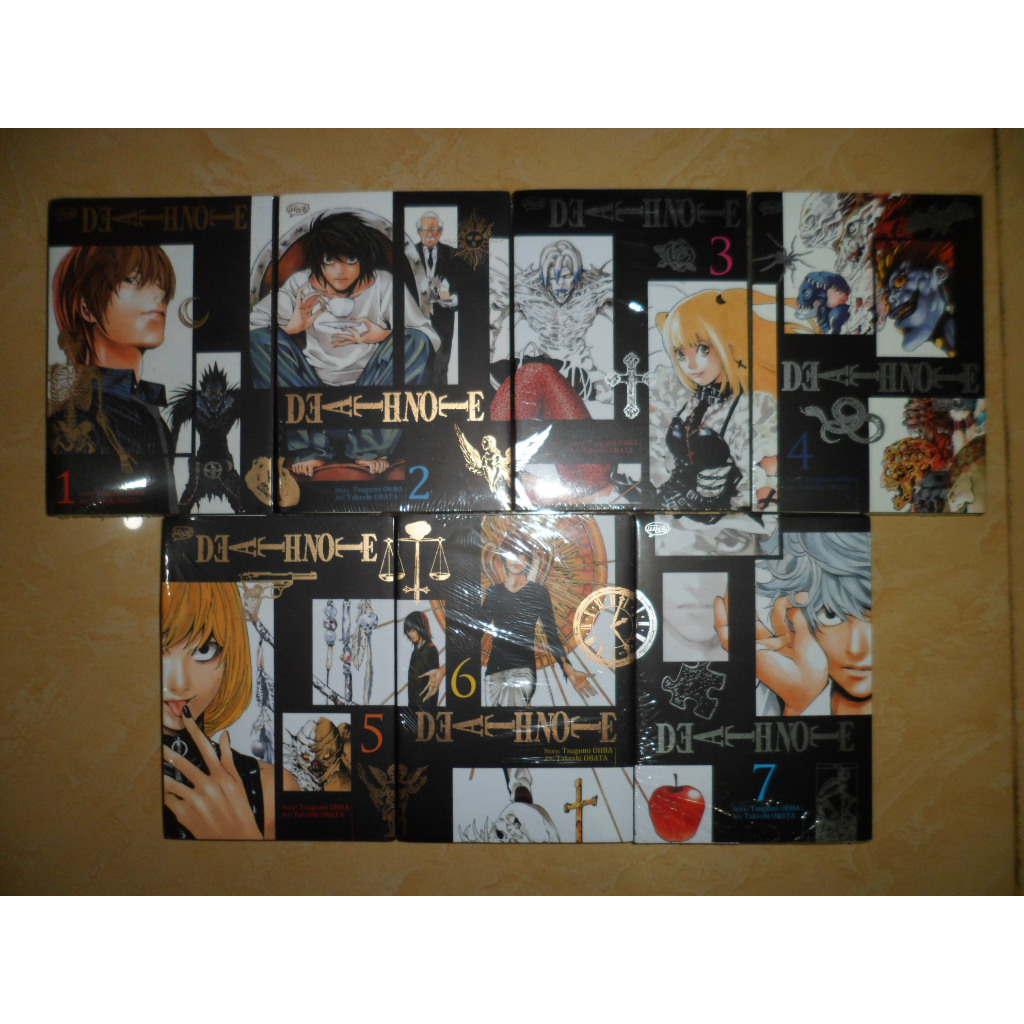 Komik Fullset Deathnote Premium 1-7 Tamat Death Note Segel Baru