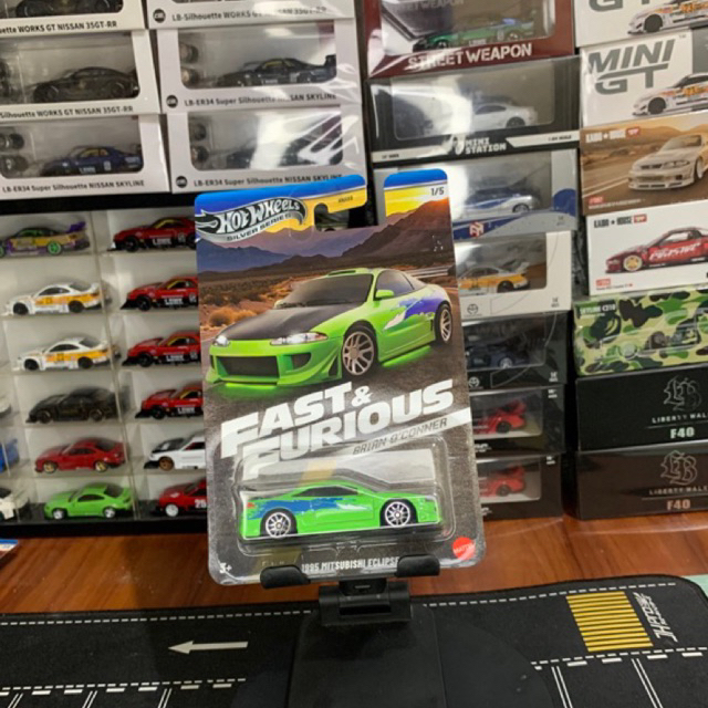 HOtWHEELS Fast And Furious brian o connor Mitsubishi Eclipse