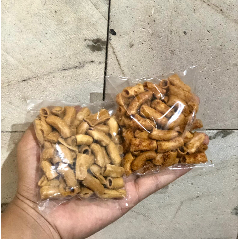 

ngemilsnack-makaroni bantet/camilan pedas/makaroni tasikmalaya