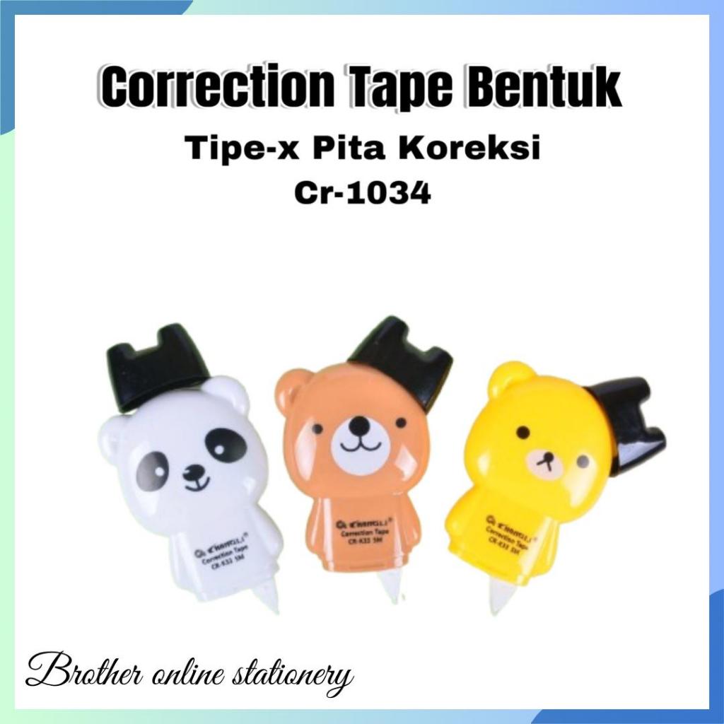 

BOS Correction Tape Bentuk/Tipex Kertas/Tipex Roll