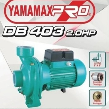 

YAMAMAX PRO DB 403 Pompa Air Centrifugal Irigasi 2HP 3 Inch (380V)
