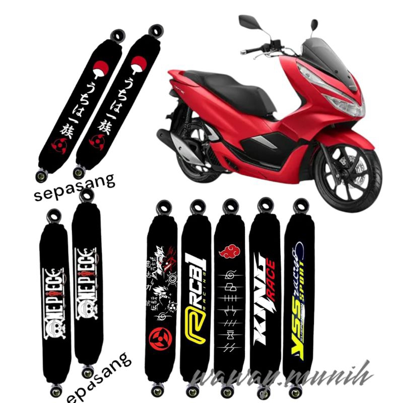 SARUNG SHOCK BELAKANG PCX160 COVER SHOCK UNIVERSAL