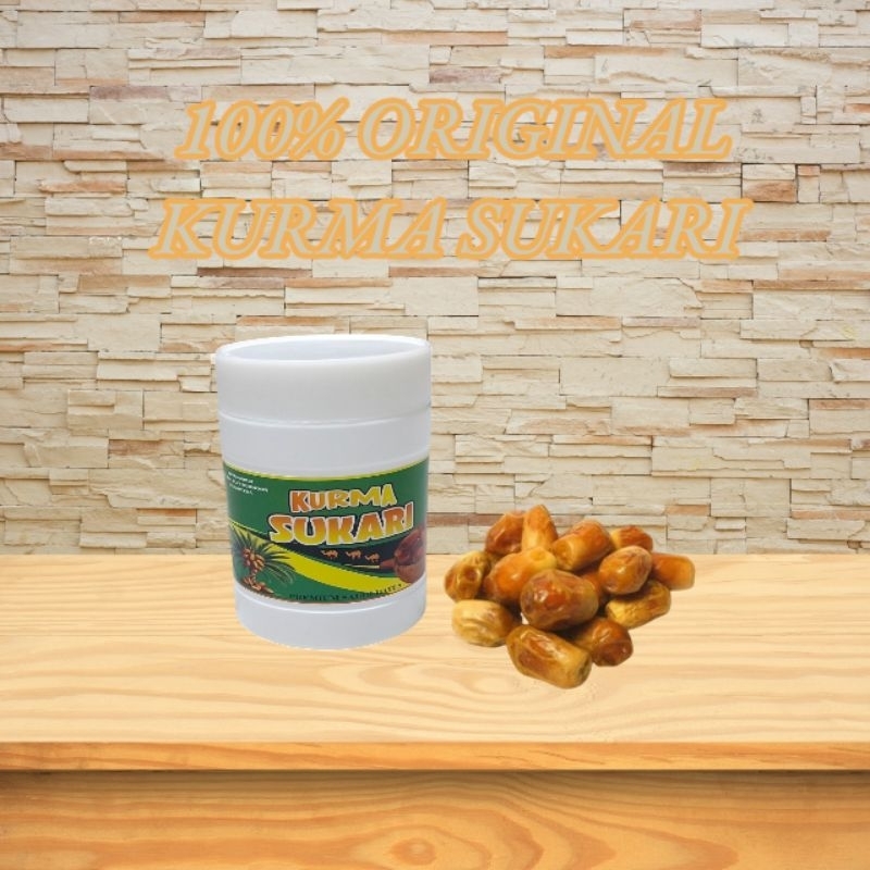 

KURMA LEZAT KURMA SUKARI EMBER toples 300gr kurma sukari super