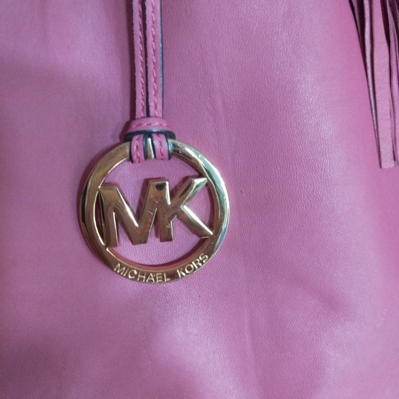 Michael Kors MK TAS WANITA PINK TUA /FUSCHIA KULAS