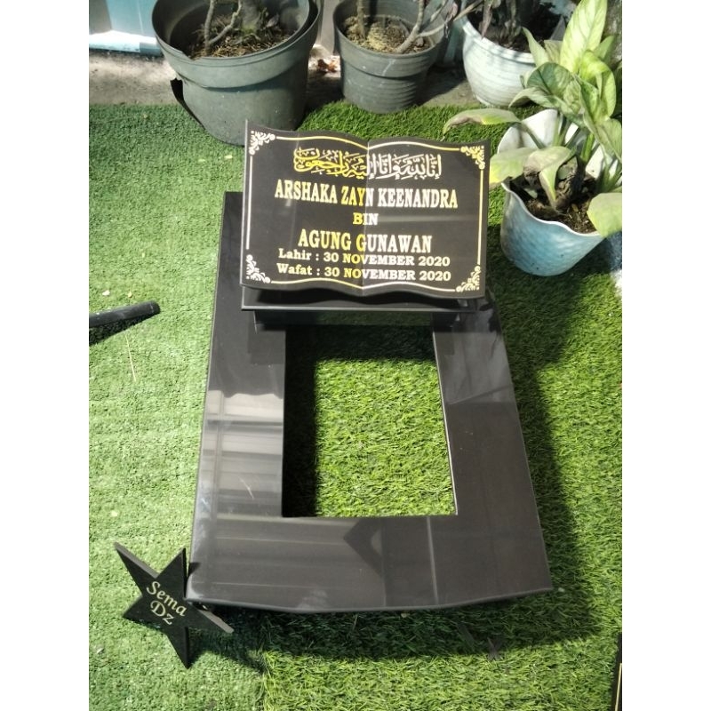Nisan Full Makam Bayi Granit Kijing Bayi