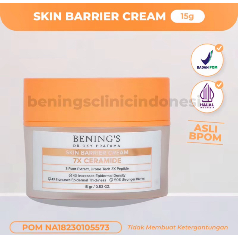 BENING'S CERAMIDE SKIN BARRIER MEMPERBAIKI SKIN BARRIER