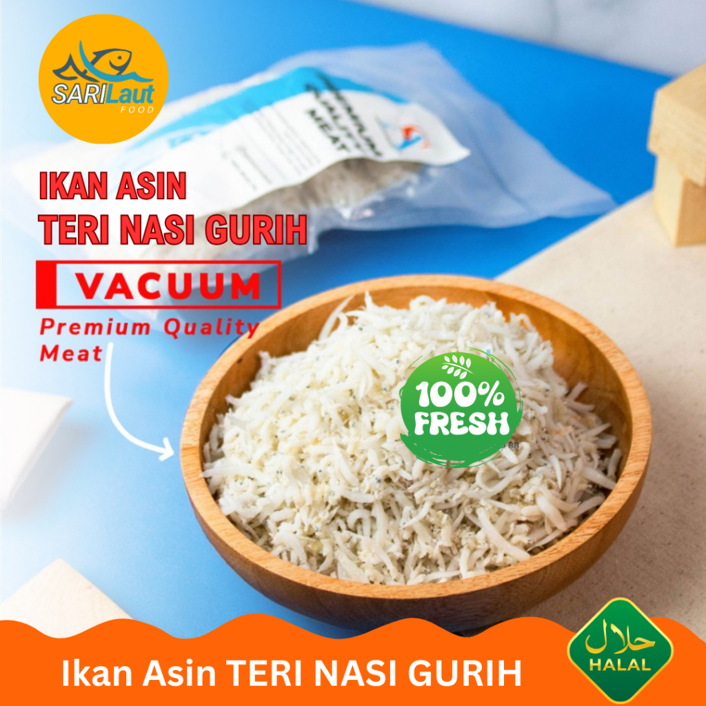 

Teri Nasi Meda Pitih Gurih Super