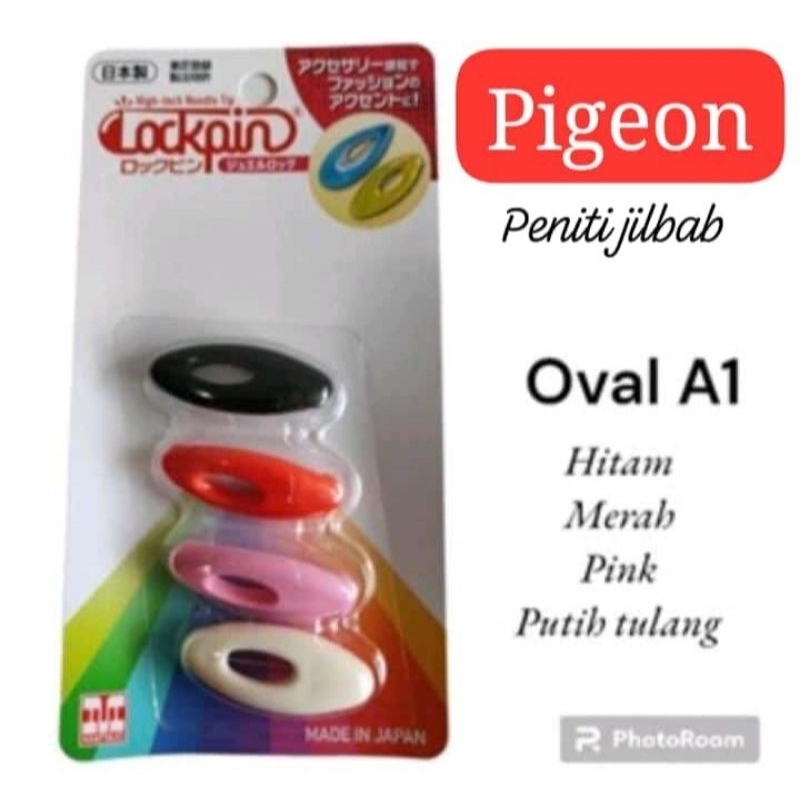 Peniti Lockpin Hijab Original Japan/Pigeon