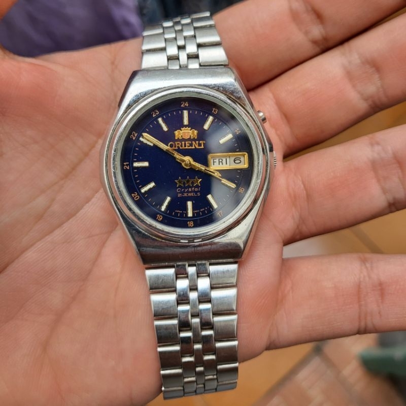 jam tangan Orient TriStars Crystal Automatic ORIGINAL