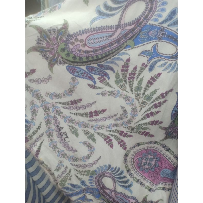 BAHAN LINEN MOTIF,BAHAN KATUN LINEN BUNGA,KAIN BLOUSE, BAHAN LINEN IMPORT