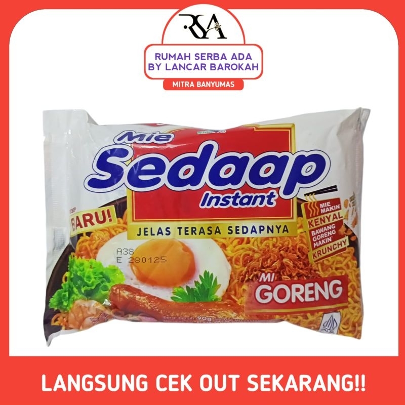 

Mie Sedaap Instant Goreng Kenyal 90 GRAM