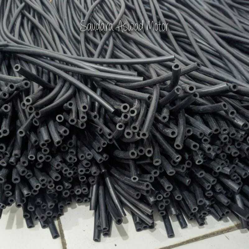 Selang Hawa Panjang 30cm / Selang Udara Karbu / Selang Karburator Kecil Hitam Universal / Selang Haw